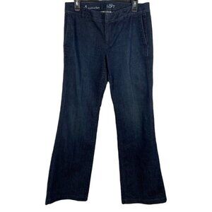 LOFT Women's Straight Leg Jeans - Dark Blue